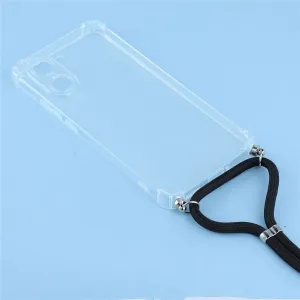 TRANSPARENT ROPE Kryt so šnúrkou OnePlus Nord CE 5 5G priehľadný