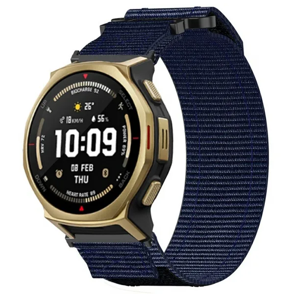 STURDY Nylonový remienok pre Amazfit T-Rex 3 Pro 44mm modrý