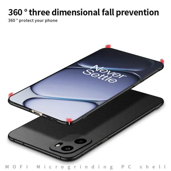 MOFI FANDUN Plastový kryt pre OnePlus 15R čierny