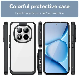 CRYSTAL Ochranný kryt pre Xiaomi Redmi Note 15 Pro+ 5G / POCO M8 Pro 5G čierny