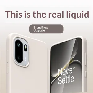 PROTEMIO LIQUID SILICONE Kryt pre OnePlus 15R biely