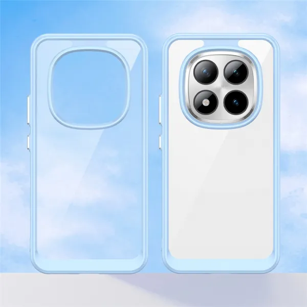 CRYSTAL Ochranný kryt pre Xiaomi Redmi Note 15 Pro+ 5G / POCO M8 Pro 5G modrý