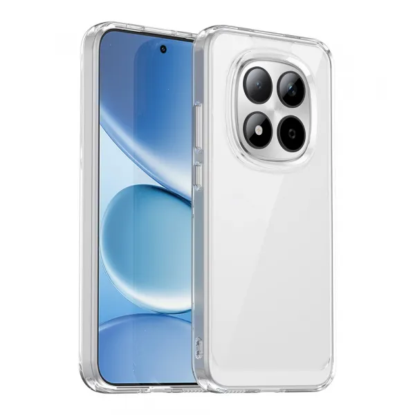 CRYSTAL Ochranný kryt pre Xiaomi Redmi Note 15 Pro 5G priehľadný