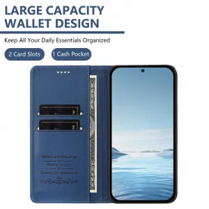 MAGNETIC Zaklápací kryt pre Realme GT 8 Pro tmavomodrý