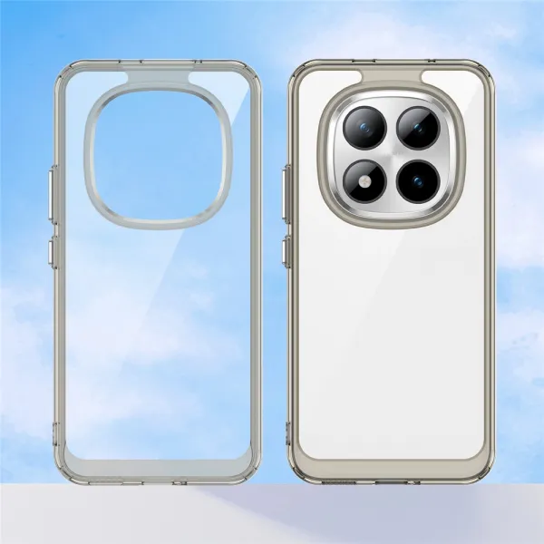 CRYSTAL Ochranný kryt pre Xiaomi Redmi Note 15 Pro+ 5G / POCO M8 Pro 5G šedý