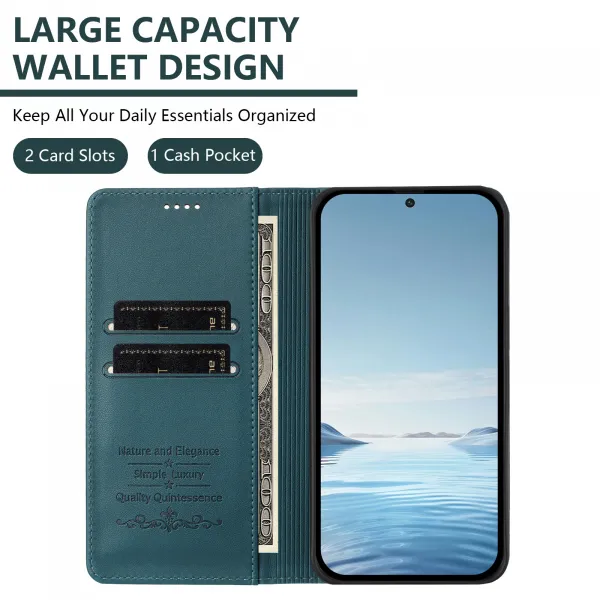 MAGNETIC Zaklápací kryt pre Realme GT 8 Pro zelený