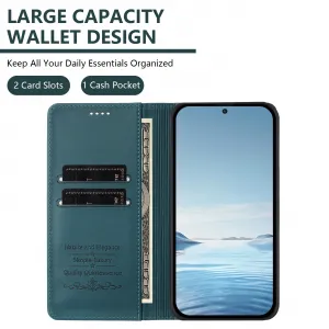 MAGNETIC Zaklápací kryt pre Realme GT 8 Pro zelený