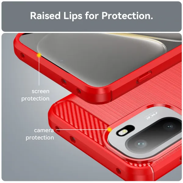 FLEXI TPU Ochranný obal OnePlus 15R červený