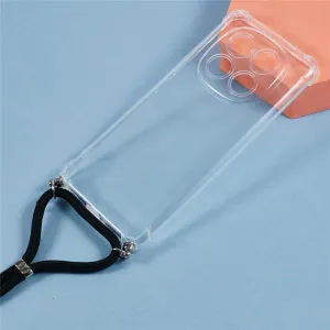 TRANSPARENT ROPE Kryt so šnúrkou Xiaomi Redmi Note 15 Pro 5G priehľadný