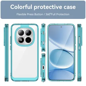 CRYSTAL Ochranný kryt pre Xiaomi Redmi Note 15 Pro 5G tyrkysový