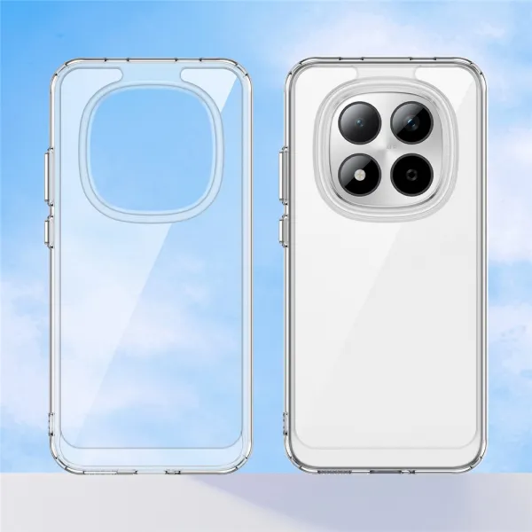 CRYSTAL Ochranný kryt pre Xiaomi Redmi Note 15 Pro 5G priehľadný