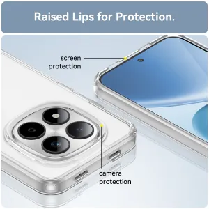 CRYSTAL Ochranný kryt pre Xiaomi Redmi Note 15 Pro 5G priehľadný