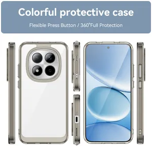 CRYSTAL Ochranný kryt pre Xiaomi Redmi Note 15 Pro 5G šedý