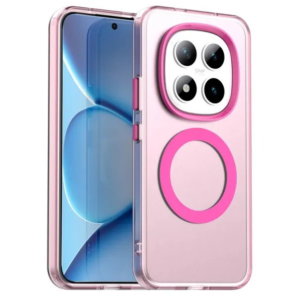 CANDY MAGSAFE Ochranný kryt pre Xiaomi Redmi Note 15 Pro+ 5G / POCO M8 Pro 5G ružový