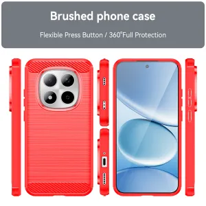FLEXI TPU Ochranný obal Xiaomi Redmi Note 15 Pro 5G červený