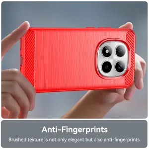 FLEXI TPU Ochranný obal Xiaomi Redmi Note 15 Pro 5G červený