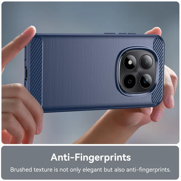 FLEXI TPU Ochranný obal Xiaomi Redmi Note 15 Pro 5G modrý