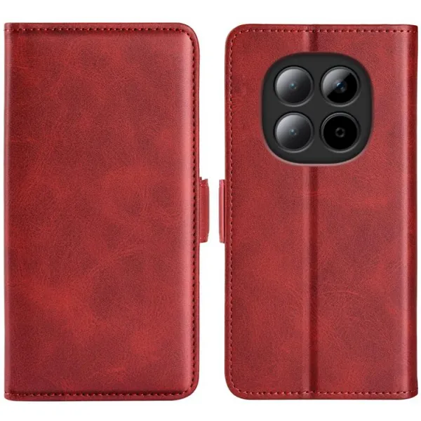 SIDE Peňaženkové puzdro pre Xiaomi Redmi Note 15 5G / POCO M8 5G červené