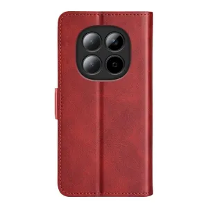 SIDE Peňaženkové puzdro pre Xiaomi Redmi Note 15 5G / POCO M8 5G červené
