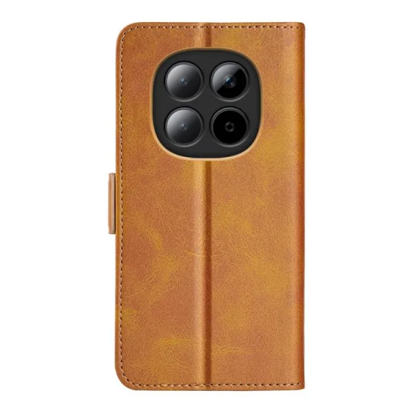 SIDE Peňaženkové puzdro pre Xiaomi Redmi Note 15 5G / POCO M8 5G svetlohnedé