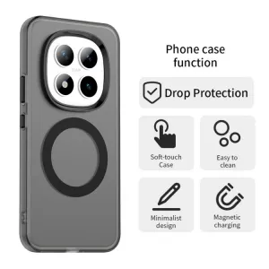 CANDY MAGSAFE Ochranný kryt pre Xiaomi Redmi Note 15 Pro+ 5G / POCO M8 Pro 5G čierny