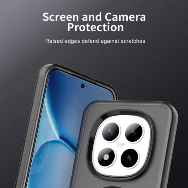 CANDY MAGSAFE Ochranný kryt pre Xiaomi Redmi Note 15 Pro+ 5G / POCO M8 Pro 5G čierny