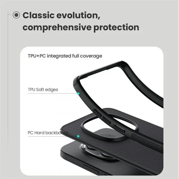 NILLKIN FROSTED MAGSAFE Ochranný kryt pre Xiaomi Redmi Note 15 Pro 5G čierny