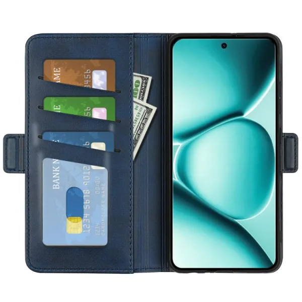 SIDE Peňaženkové puzdro pre Xiaomi Redmi Note 15 Pro+ 5G / POCO M8 Pro 5G modré