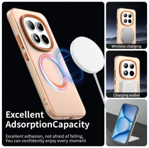 CANDY MAGSAFE Ochranný kryt pre Xiaomi Redmi Note 15 Pro+ 5G / POCO M8 Pro 5G oranžový