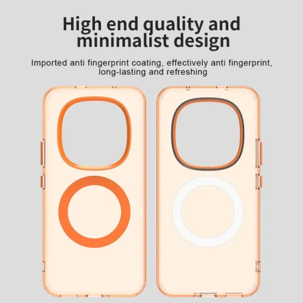 CANDY MAGSAFE Ochranný kryt pre Xiaomi Redmi Note 15 Pro+ 5G / POCO M8 Pro 5G oranžový