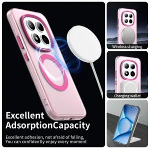 CANDY MAGSAFE Ochranný kryt pre Xiaomi Redmi Note 15 Pro+ 5G / POCO M8 Pro 5G ružový