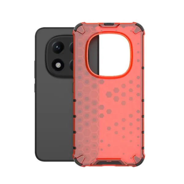 HONEYCOMB Ochranný obal Xiaomi Redmi Note 15 Pro+ 5G / POCO M8 Pro 5G červený