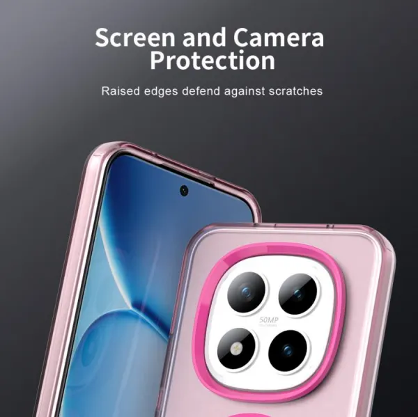 CANDY MAGSAFE Ochranný kryt pre Xiaomi Redmi Note 15 Pro+ 5G / POCO M8 Pro 5G ružový