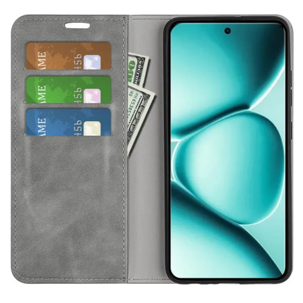 MAGNETIC Zaklápací kryt pre Xiaomi Redmi Note 15 Pro+ 5G / POCO M8 Pro 5G šedý