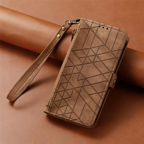 GEOM Peňaženkový obal pre OnePlus 15 hnedý