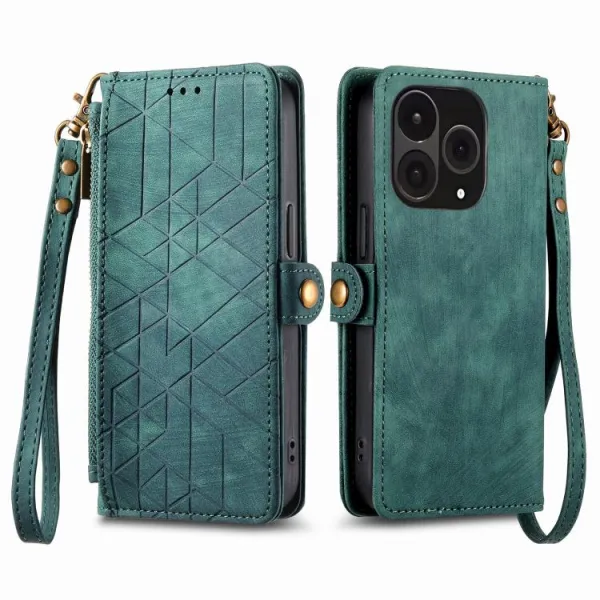 GEOM Peňaženkový obal pre OnePlus 15 zelený