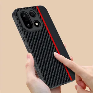 CARBON Ochranný kryt pre OnePlus 15 BLACK-BLUE