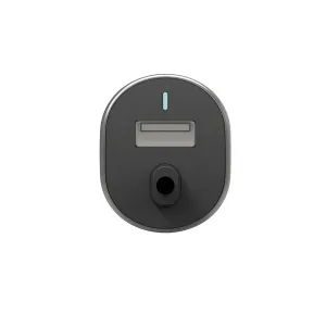 PureGear USB autonabíjačka s integrovaným USB-C káblom - 24W - čierna PG-61298