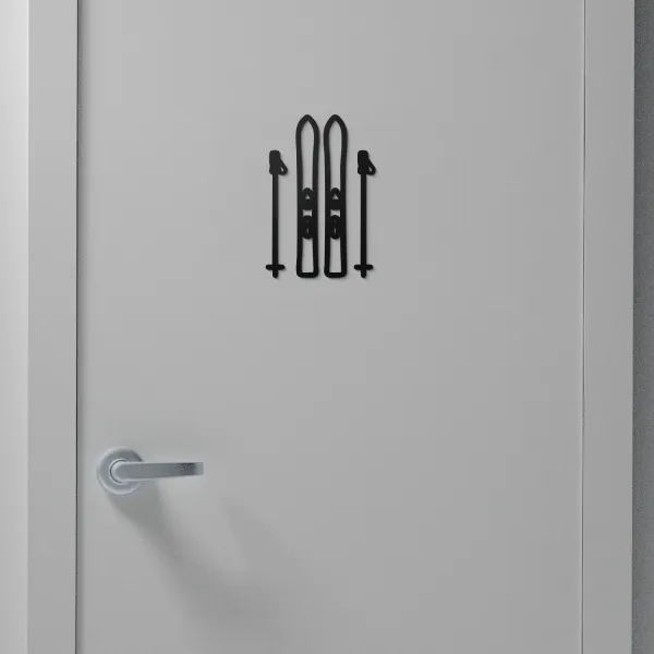 Označenie miestnosti - Lyžiareň (Ski room)