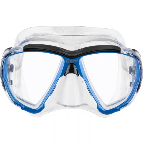 Potápačská maska CRESSI BIG EYES MASK SIL CLEAR FRAME AZURE