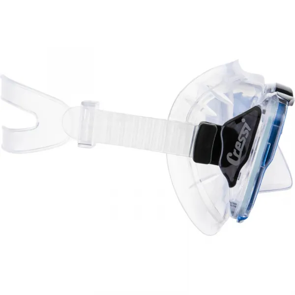 Potápačská maska CRESSI BIG EYES MASK SIL CLEAR FRAME AZURE