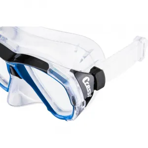 Potápačská maska CRESSI BIG EYES MASK SIL CLEAR FRAME AZURE