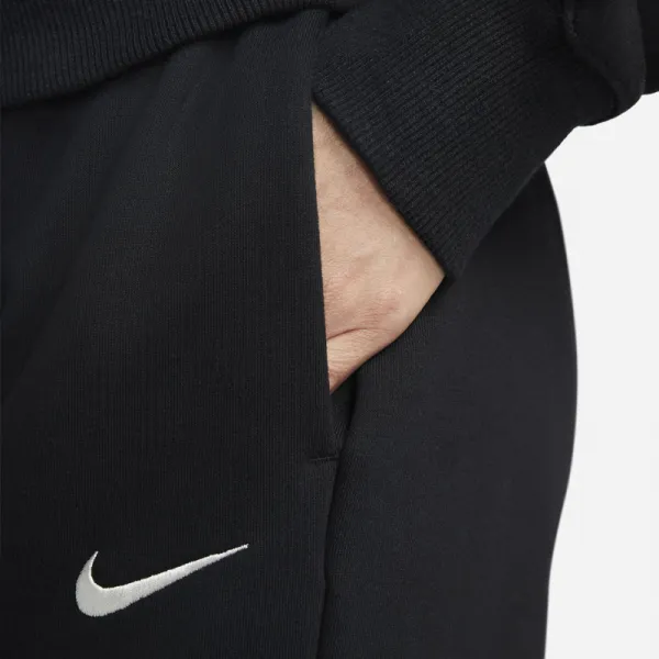 Dámska mikina s 1 2 zipsom NIKE W NSW PHNX FLC QZ CROP BLACK SAIL