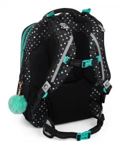 Školský set Bagmaster PORTO 24 A Set Black-Turquoise
