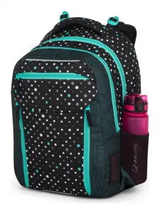 Školský set Bagmaster PORTO 24 A Set Black-Turquoise
