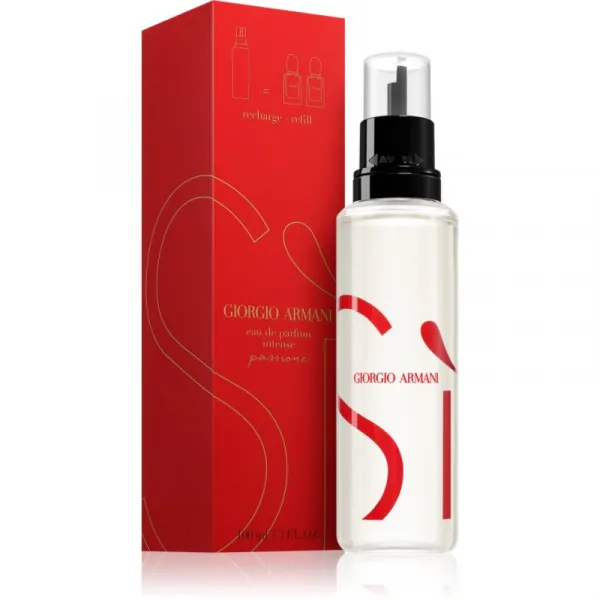 Armani Sì Passione Intense parfumovaná voda náhradná náplň pre ženy Refill 100 ml