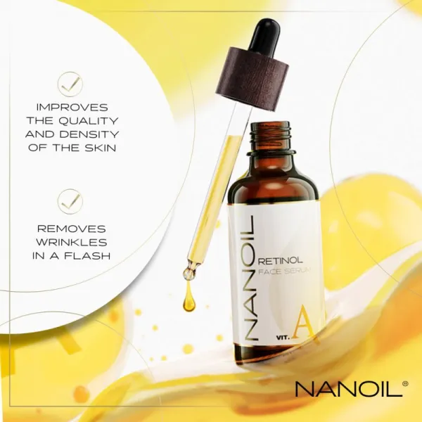 Nanoil Retinol regeneračné pleťové sérum s retinolom 50 ml