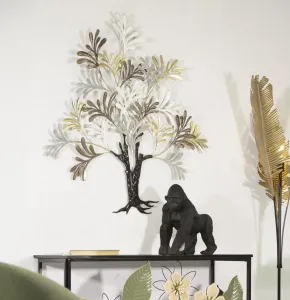 Mauro Ferretti Nástěnná kovová dekorace Albero Lixy 97,2 cm vícebarevná