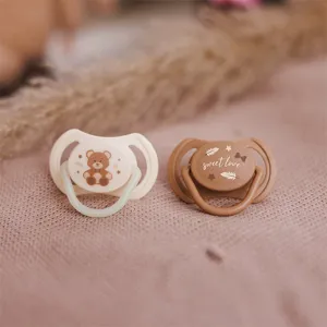 BABYONO Cumlíky silikónové symetrické 0-6m, 2 ks