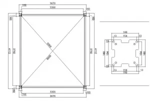 Bioklimatická pergola APEX 3,6x4 m Rojaplast